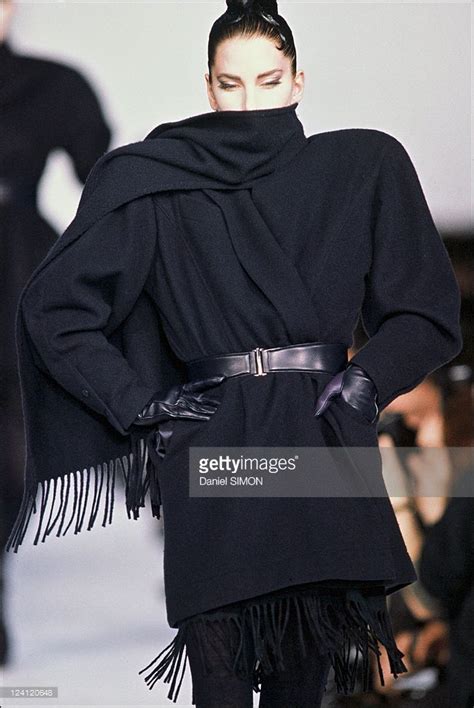 Dior fashion show, Fall/Winter 87/88, Paris, July 28, 1987 (b/w 